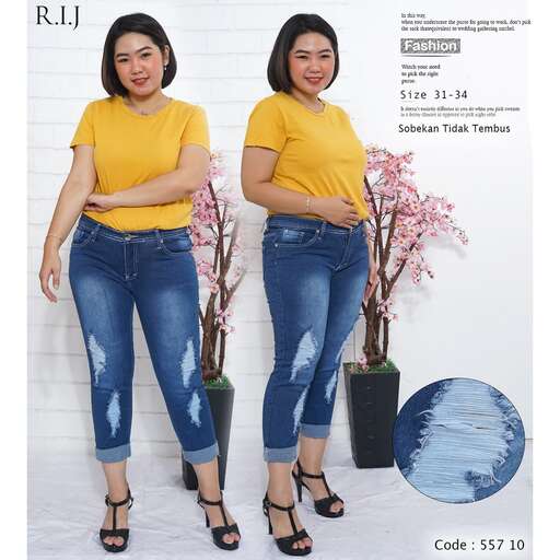 jeans in yellow with a touch of blue