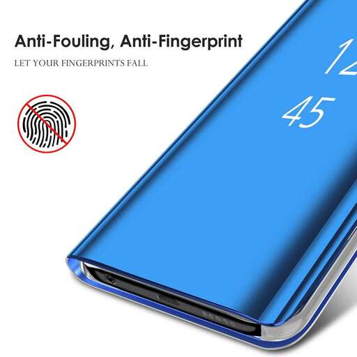 a smartphone with a fingerprint on the front and back.
