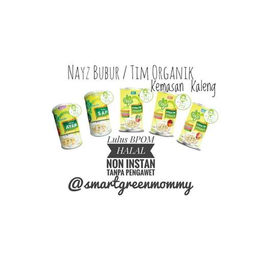 a set of organic products.