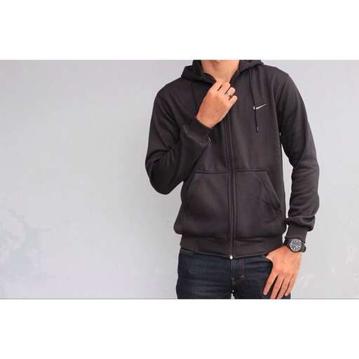 the hoodie is a hoodie that is made of recycled plastic.