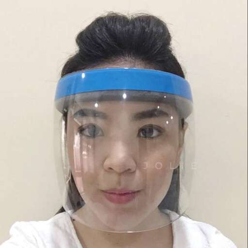 a girl with a plastic headband on her head