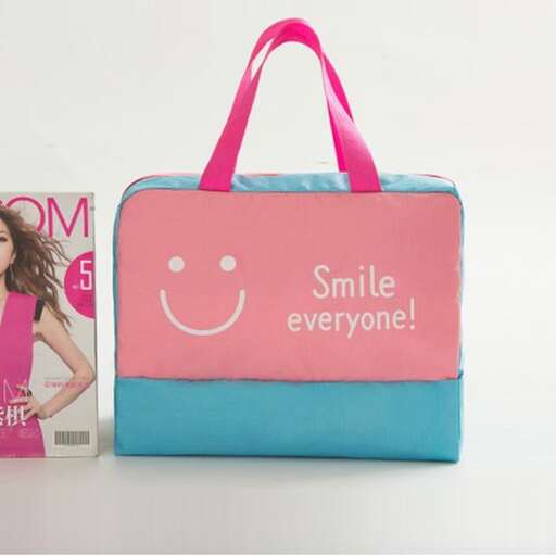 a bag with a smile
