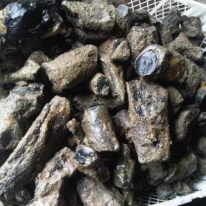 dried fish in a basket