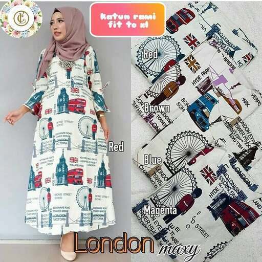 a woman in a dress and a city