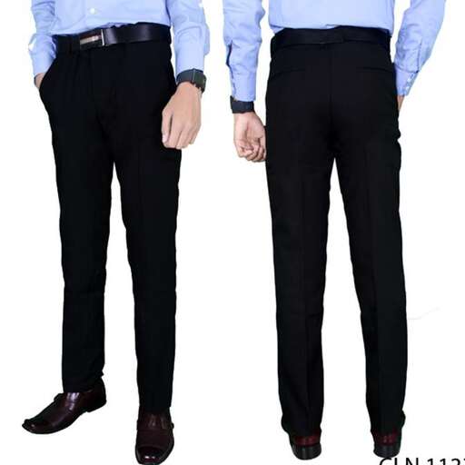 a pair of men's black pants
