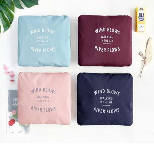 a set of folded blankets with a quote from the book.