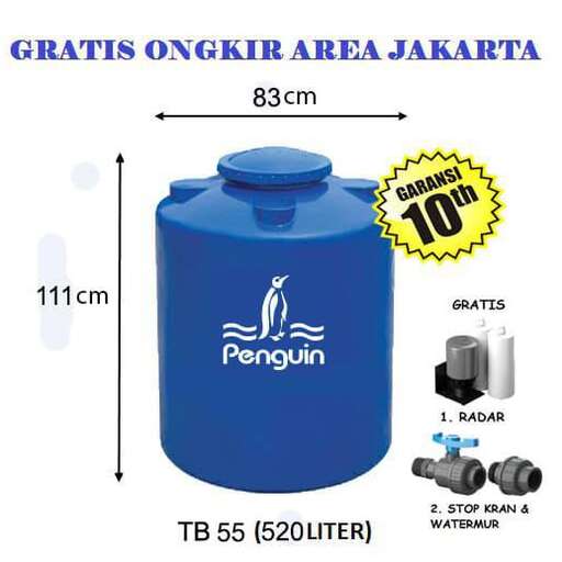 a large blue container with a large blue container.