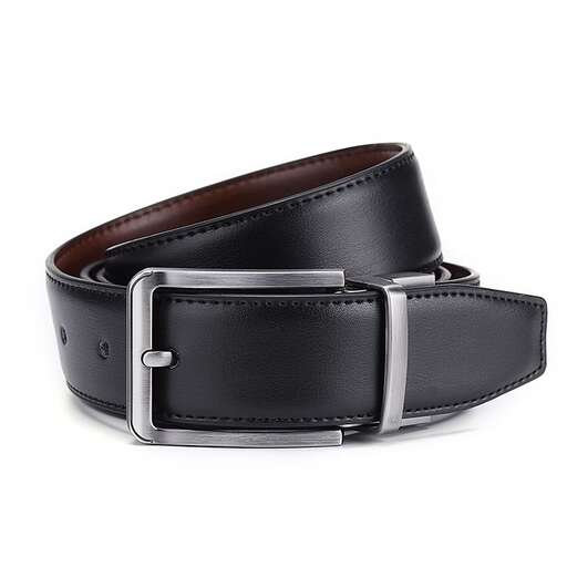 leather belt in a leather case