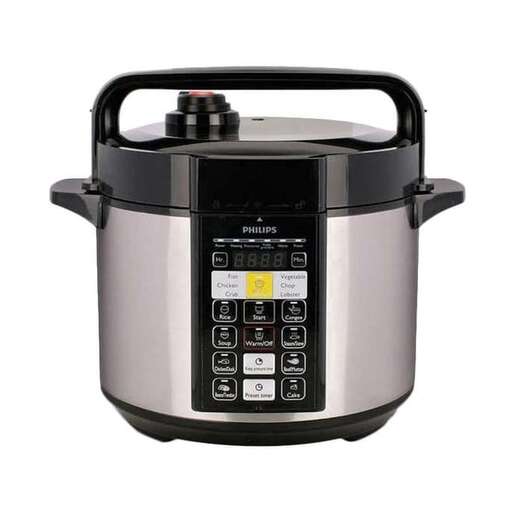 a small kitchen appliance with a lid and handle.
