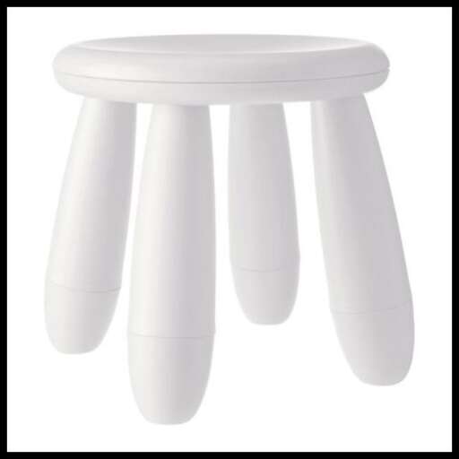 a stool made from a stool