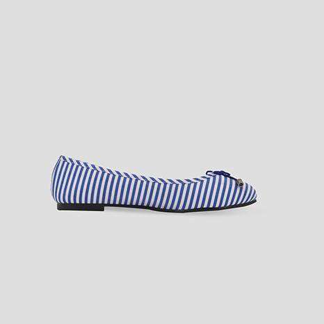 a pair of striped socks