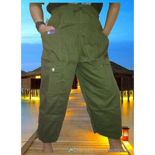 the pants are made of bamboo.