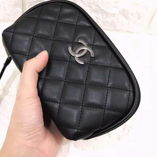 the bag is made from a leather bag.