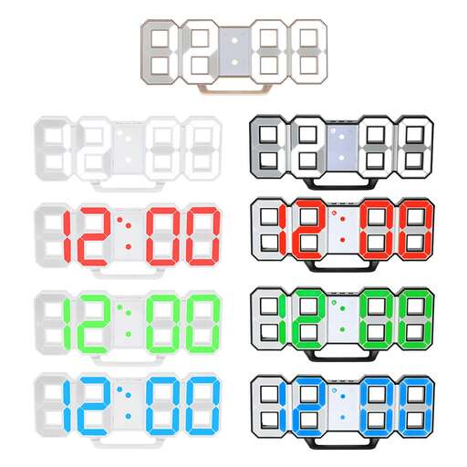 digital clock set for the game