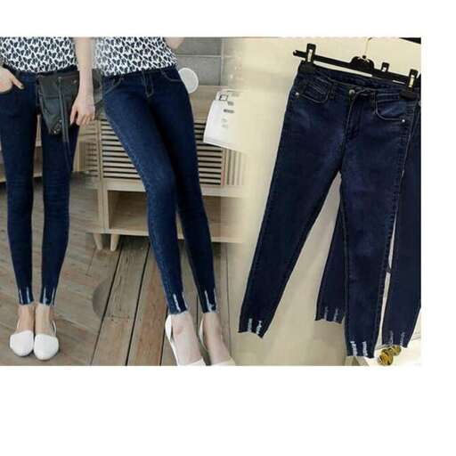 a fashion look featuring jeans.