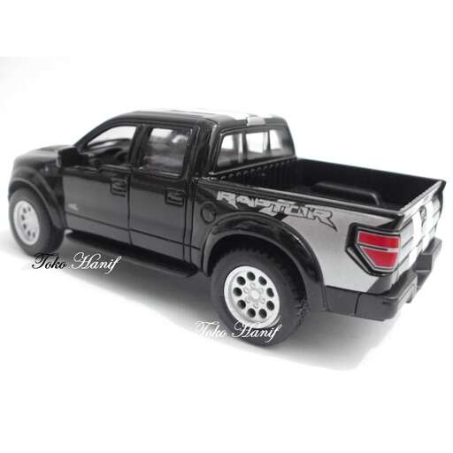 black pickup truck with a black body.