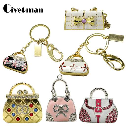 a collection of handbags and accessories.