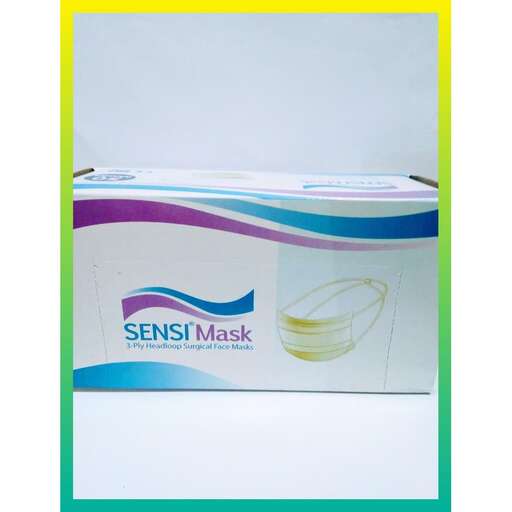 a box of tea cups in a colorful background.