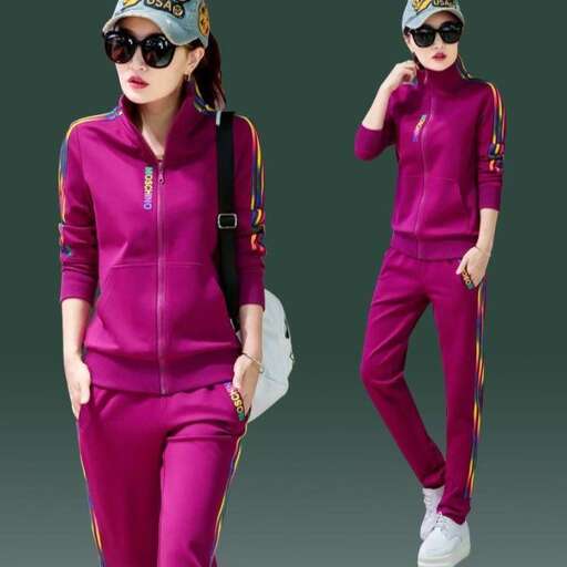 a fashion look featuring jackets, pants and sneakers.