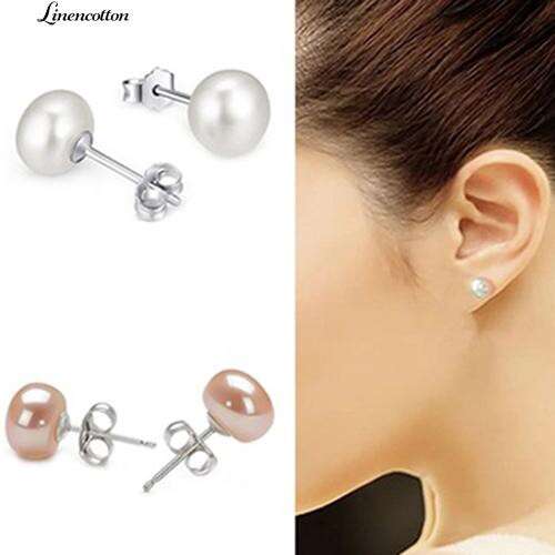earrings with a pearl and pearls