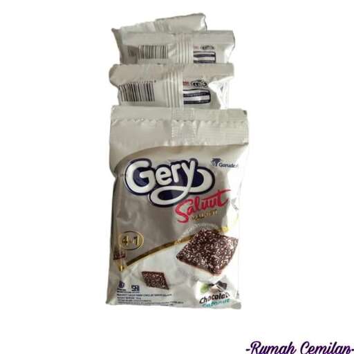 a bag of chocolate chips on a white background.