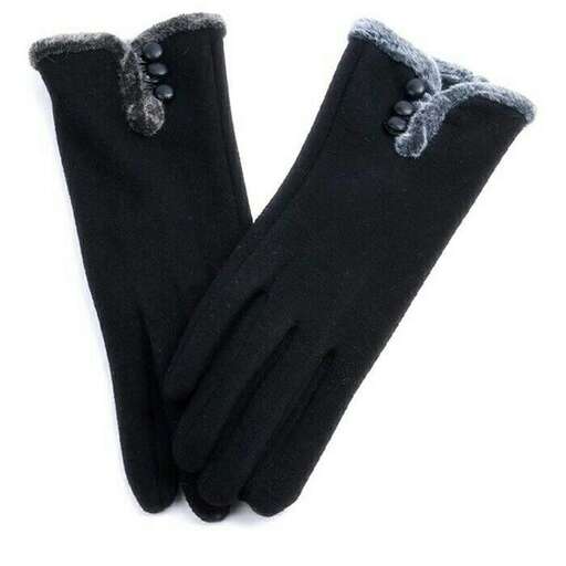 a pair of black gloves with a silver zipper.
