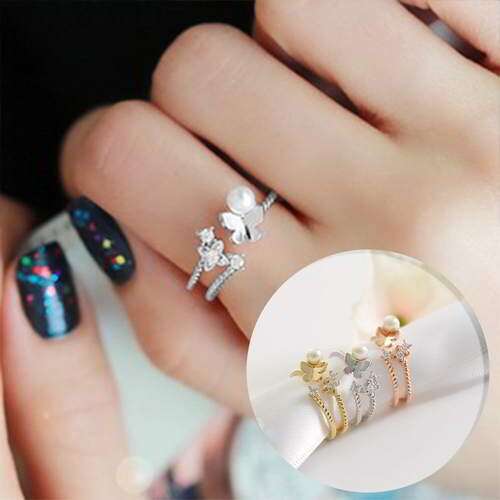 a ring with a diamond