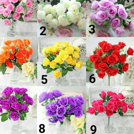 a bouquet of flowers from the garden