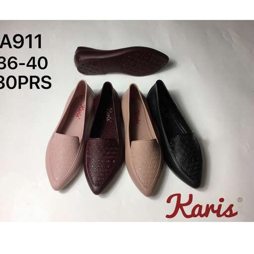 a pair of shoes with a large heel.