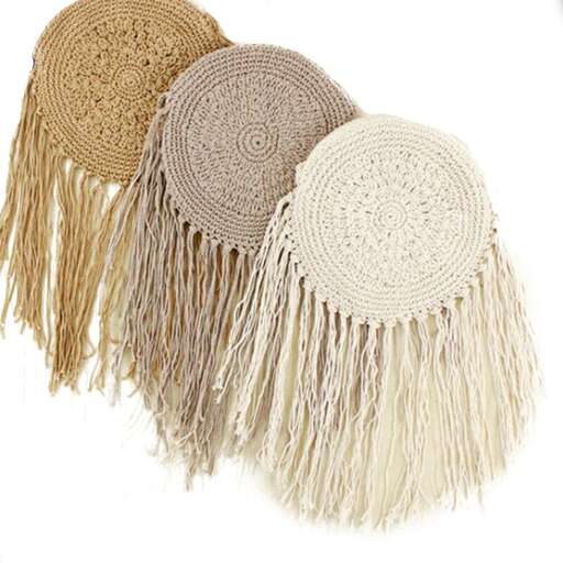 a set of woven headbands