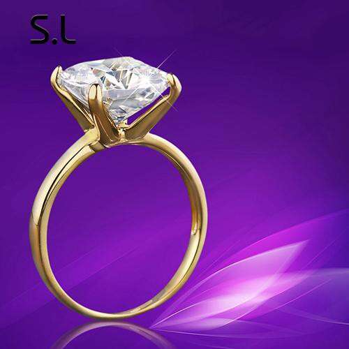 a diamond ring with a diamond