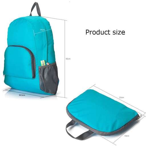 a large size backpack with a zipper and a zipper.