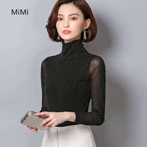black lace long sleeved blouse with a little black lace dress
