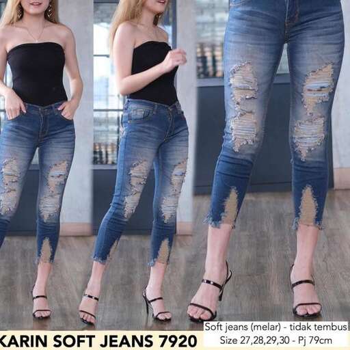 jeans with a black top