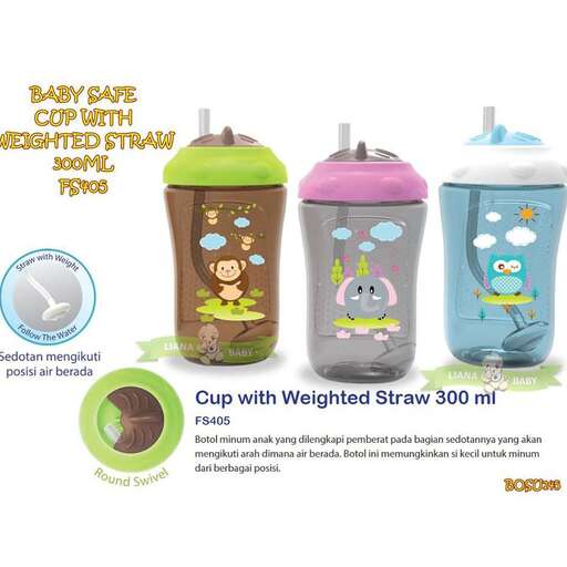 baby's first baby sippy cup with a baby bottle