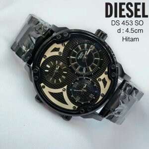 a watch made of metal and metal.