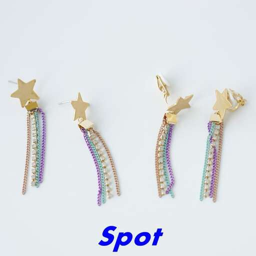 earrings with a round top and a round top.