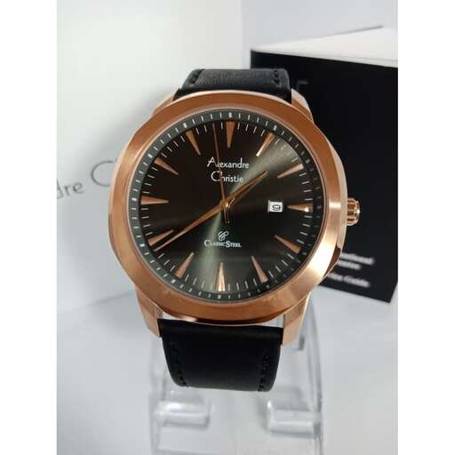 a watch that is on display.