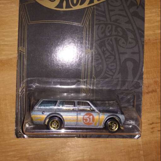 toy car in a plastic bag