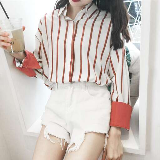 i love the shirt and the skirt.