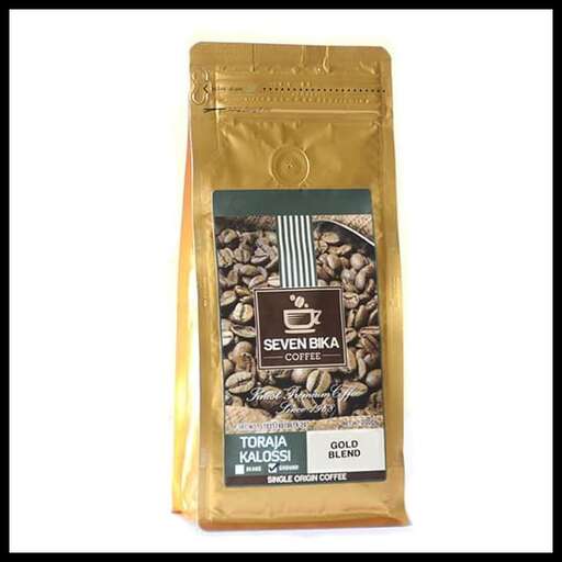 coffee beans in a bag