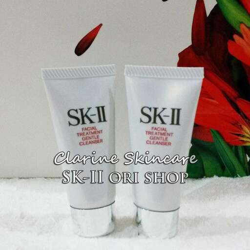 a set of products for the skin care