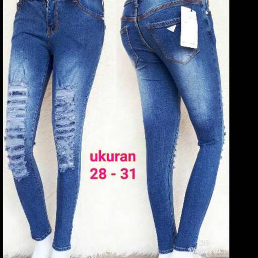 jeans worn by a woman