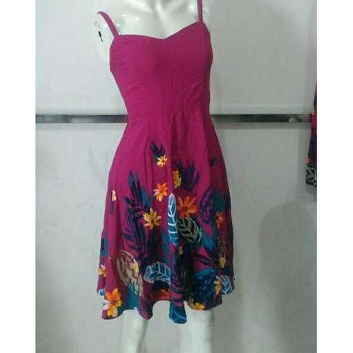 a dress made from a fabric