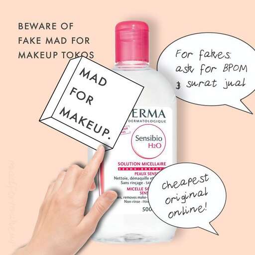 a picture of a product that is being used to make make up.