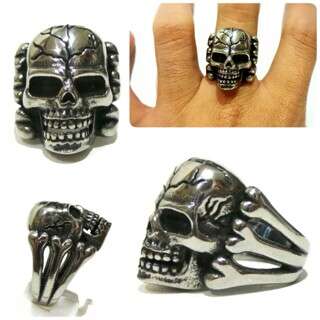 a skull and a skull