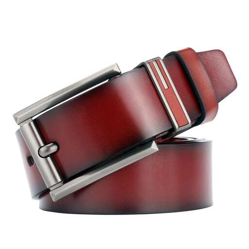 leather belt in a leather case
