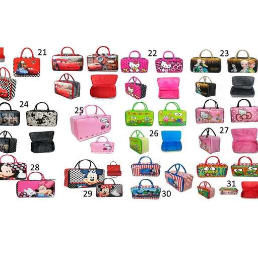 a collection of bags for kids