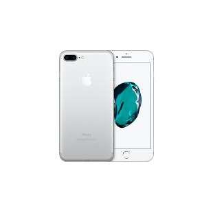 a white iphone with a green lens.