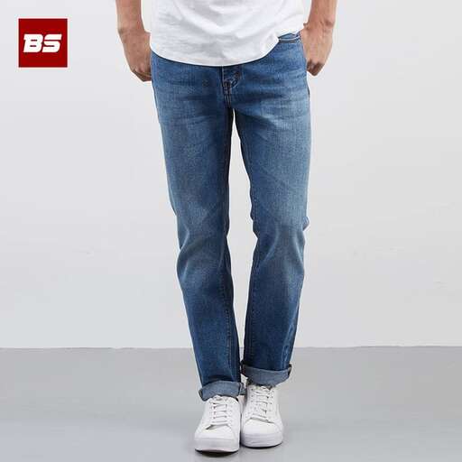 men's jeans with a white t - shirt